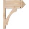 Ekena Millwork Legacy Arts & Crafts Smooth Outlooker, Douglas Fir, 7 1/2"W x 16"D x 20"H OUT08X16X20LEC03SDF - alternate 2
